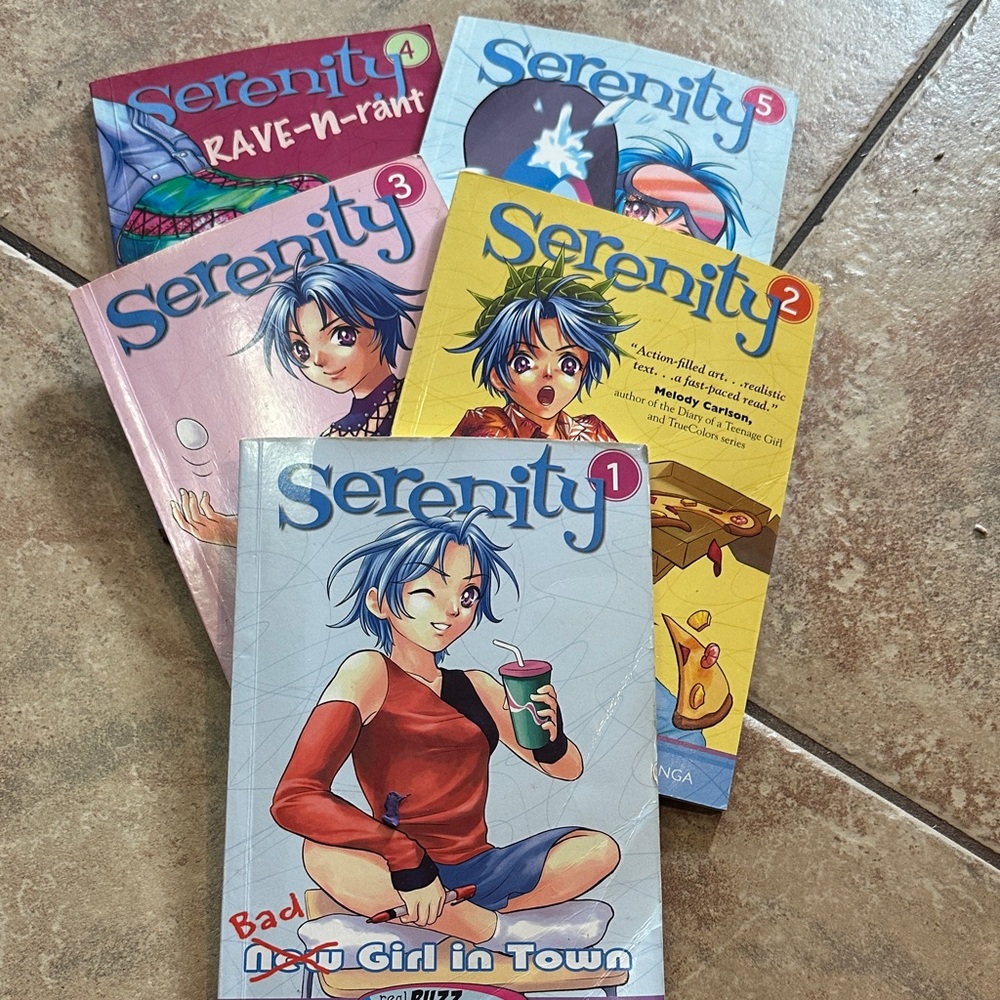 Serenity Graphics Novel Set books 1-5